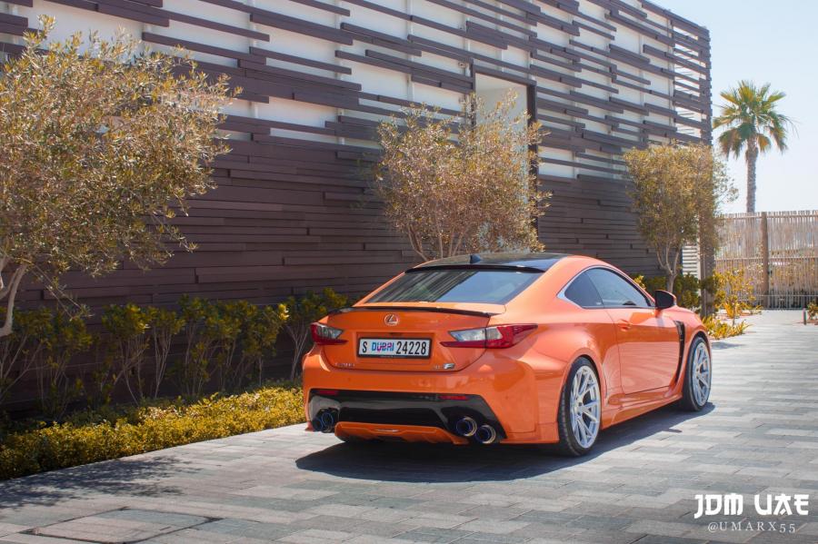  Lexus RC F on Vossen Wheels (VFS6) 2017 года  (фото 11 из 15)